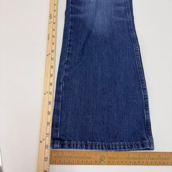 Wrangler Retro Jeans Mens 36x32 Slim Boot Cut Denim Cowboy Western Rodeo Casual - Picture 5 of 8